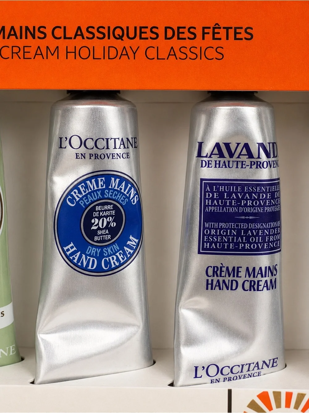 New in box. L'OCCITANE 5 piece hand cream set.